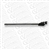 21" Cen-Tec chrome wand with recessed black cord management