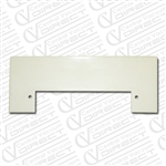 White Central Vacuum Vacpan Trimplate